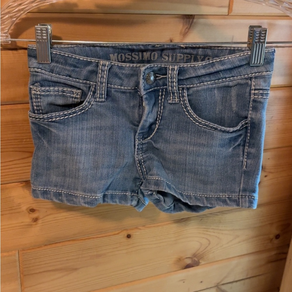 Mossimo Supply Co. Girls Denim Jean Shorts Size M